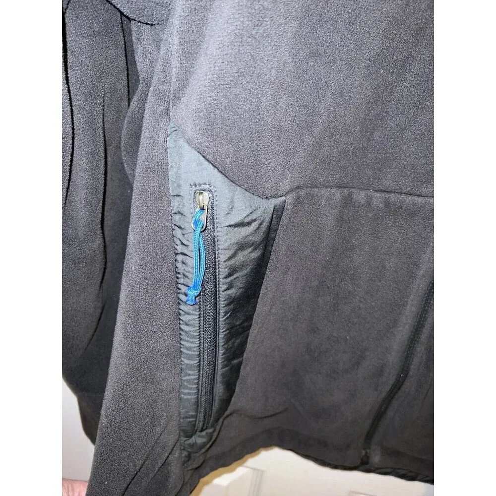 THE NORTH FACE Mens Gray Full Zipper Fleece Lined Sweater Jacket Sz XL